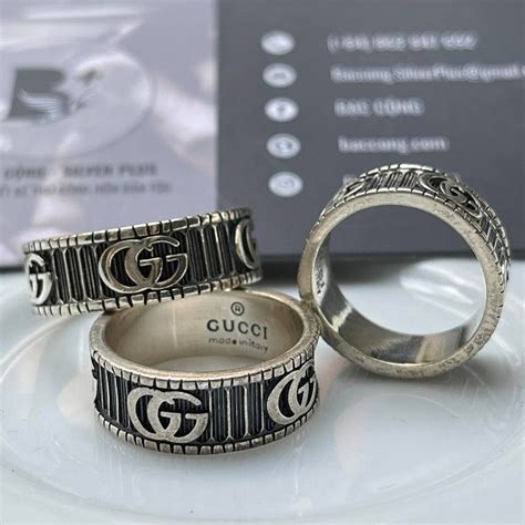 Nhẫn Gucci nam, nữ, đôi giá bao nhiêu, 15+ mẫu bán .